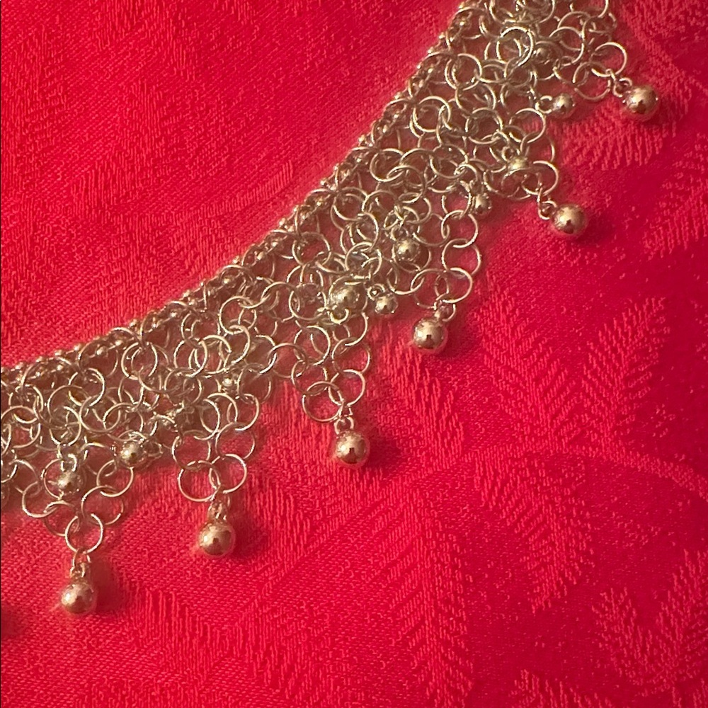 Belt - 45” Silver Chain